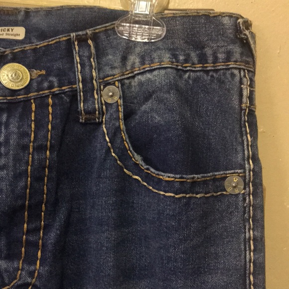 COPY - Ricky Straight leg true religion men NWT Jeans - Picture 11 of 13
